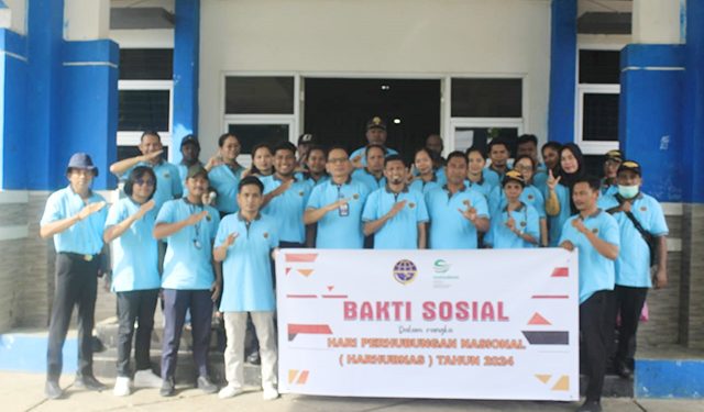 Tiga Instansi Perhubungan Gelar Baksos Sambut HUT Perhubungan Ke-54 Tahun 2024