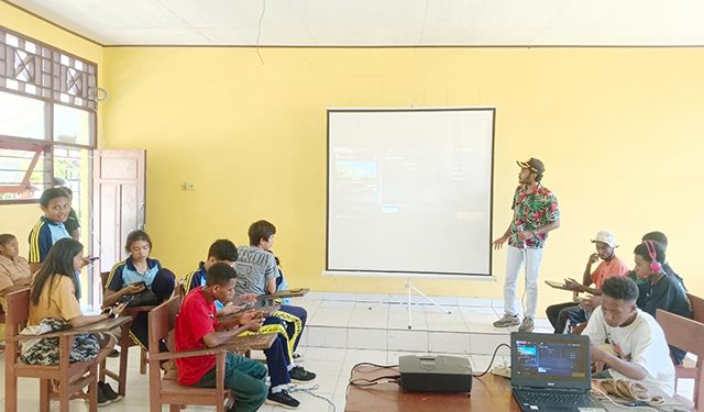 SMK YPK Lahai Roi Aplikasikan Teknik Penguasaan Jaringan Lewat Lomba Mobile Legend