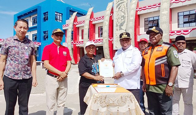 Akhirnya, Pemkab Mansel Terima Hibah Gedung Terminal Momiwaren