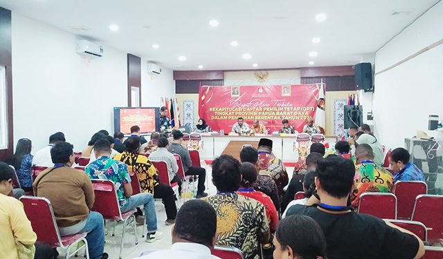 KPU PBD Tetapkan DPT Pilkada Sebanyak 435.812 Jiwa
