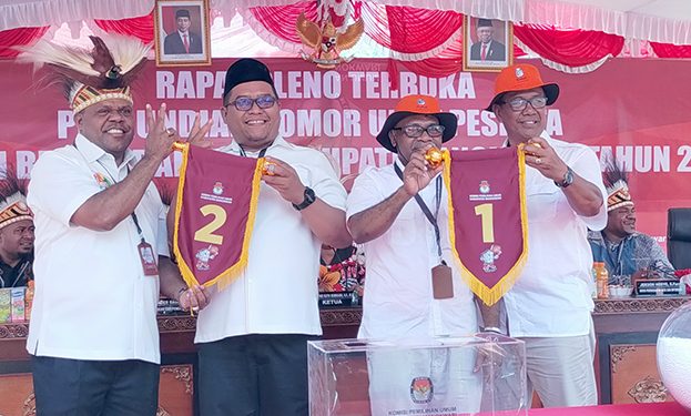 BERBUDI Dapat Nomor Urut 1 dan HERO Nomor Urut 2
