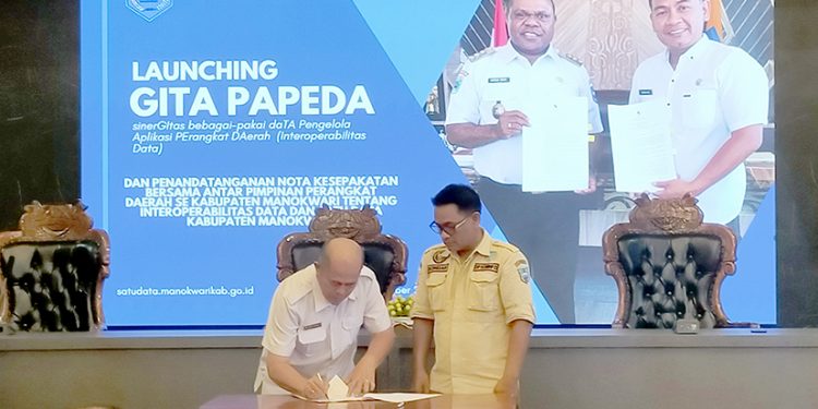 Diskominfo Manokwari Luncurkan Produk GITA PAPEDA