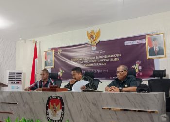 KPU : Syarat Adminstrasi Empat Pasangan Cabup-Cawabup Mansel BMS, Tiga Hari Waktu Perbaikan