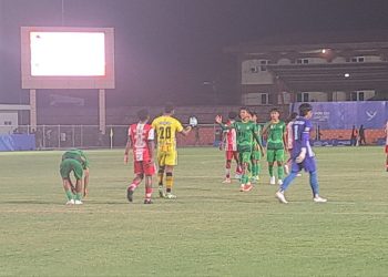 Takluk 0-3 Lawan Sumut,  Tim Sepak Bola PB Harus Menang di Laga Akhir