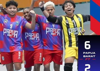 Raih Perunggu, Tim Putri Futsal Papua Barat Pulangkan Tim Tuan Rumah Tanpa Gelar