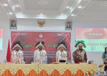 KPU Kabupaten Sorong Gelar Rapat Pleno Terbuka Rekapitulasi dan Penetapan DPT