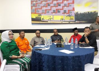 Pj Gubernur PBD Ratas dengan Forkopimda & Peserta Pilkada