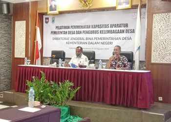 DPMK Papua Barat Tingkatkan Kemampuan Aparatur Kampung Mengelola Manajemen Pemerintahan
