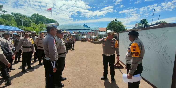 Polda Papua Barat Adakan Simulasi Pengamanan Jelang Penetapan Calon