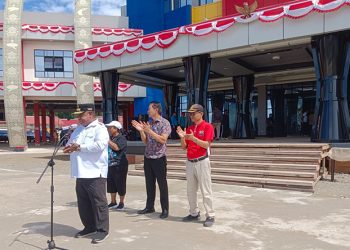 Hanya 5 Pimpinan OPD di Pemkab Mansel Ikut Apel Pagi Dipimpin Pj Gubernur