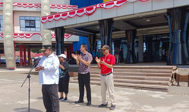 Hanya 5 Pimpinan OPD di Pemkab Mansel Ikut Apel Pagi Dipimpin Pj Gubernur