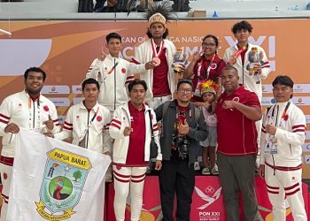 Cabor Hapkido Papua Barat Sumbang 2 Medali Perunggu 
