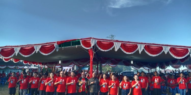 Relawan PM For DoaMu Komitmen Menangkan DoaMu 90 Persen di Manokwari