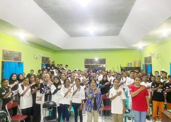KPU Mansel Jaring Partisipasi Pemilih Pemula Lewat Nobar Film ‘Tepati Janji’