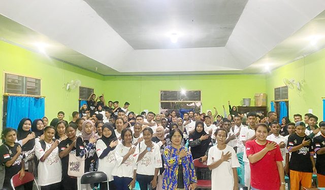 KPU Mansel Jaring Partisipasi Pemilih Pemula Lewat Nobar Film ‘Tepati Janji’