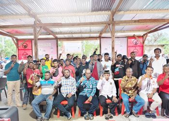 Kampanye di Dembek, Pasangan BERMAKNA Janji Tingkatkan Tata Layanan Pendidikan dan Kesehatan