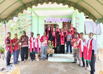 Jemaat GKI Thomas Manam Peringati HUT ke-4 dan Peresmian Pastori