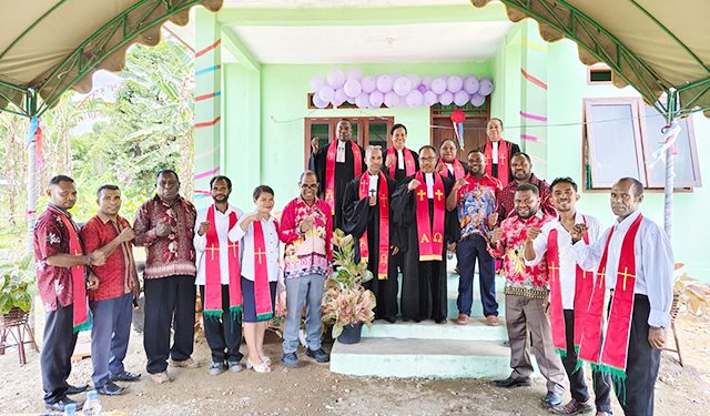 Jemaat GKI Thomas Manam Peringati HUT ke-4 dan Peresmian Pastori