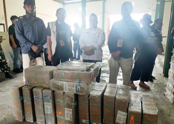 KPU Mansel Terima 29.507 Surat Suara Bupati dan Wakil Bupati Pilkada 2024