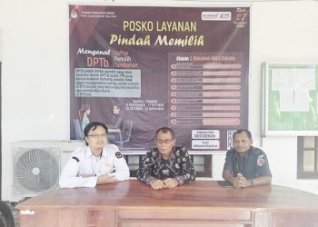 KPU Mansel Buka Posko Layanan Pindah Memilih