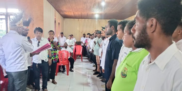 Perkuat Basis, Relawan Bermakna se-Distrik Ransiki Resmi Dikukuhkan