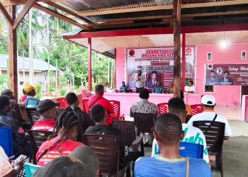 Kampanye di Dembek, Pasangan BERMAKNA Janji Tingkatkan Tata Layanan Pendidikan dan Kesehatan