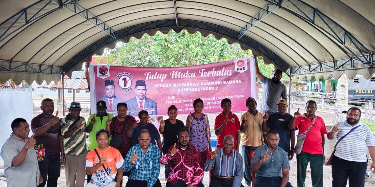 Warga Kompleks Inden-2 siap Menangkan Pasangan BERMAKNA Satu Putaran