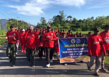 Jalan Santai Menyosong HUT ke-68 GKI di Tanah Papua