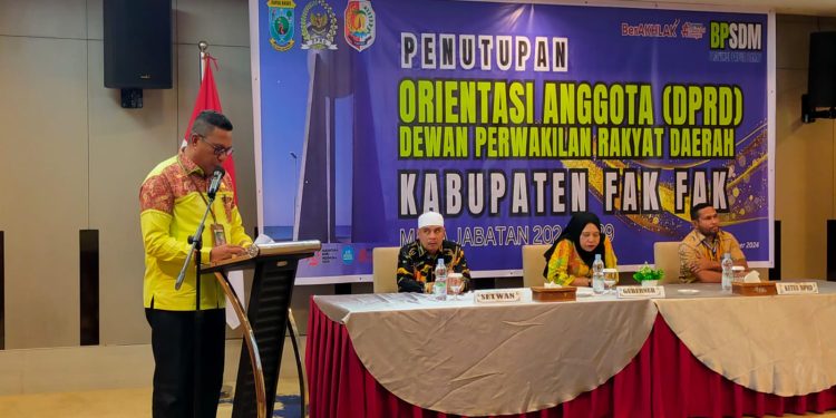 Hasil Orienstasi Menambah Semangat DPRK Fakfak Periode 2024-2029 Menjalankan Tugas