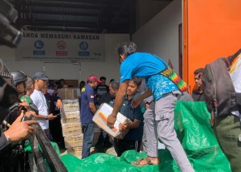 KPU Papua Barat Terima Logistik Surat Suara Pilgub Sebanyak 388.616