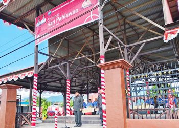 Pemkab Mansel Upacara Hari Pahlawan, Tabur Bunga dan Ziarah Makam Tokoh Pemekaran