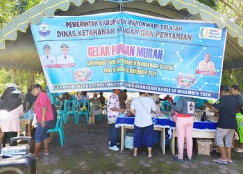 DKPP Mansel Gelar Pasar Pangan Murah
