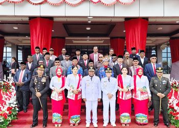 Peresmian Kantor Bupati dan Pemberian Santunan Bagi Keluarga Tokoh Pemekaran, Warnai HUT ke-12 Kabupaten Mansel