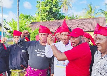 Beragam Suku Meriahkan Pawai Budaya Menyosong HUT Ke-12  Kabupaten Mansel