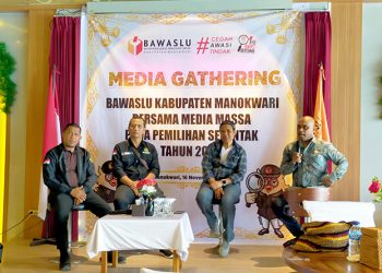 Bawaslu Manokwari Keluarkan Rekomendasi Sanksi Bagi Dua Oknum ASN ke BKN