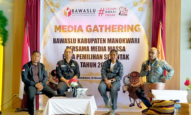Bawaslu Manokwari Keluarkan Rekomendasi Sanksi Bagi Dua Oknum ASN ke BKN