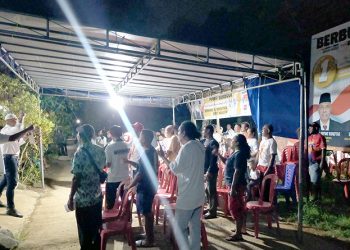 Puluhan Warga Jamaah Masjid An-Nur Wosi Dalam Ikut Jalan Santai dan Pemeriksaan Kesehatan
