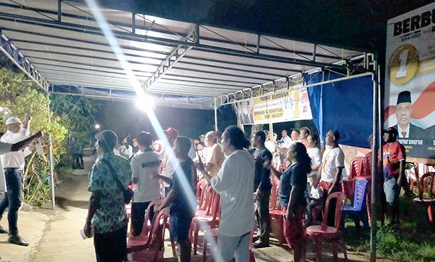 Puluhan Warga Jamaah Masjid An-Nur Wosi Dalam Ikut Jalan Santai dan Pemeriksaan Kesehatan