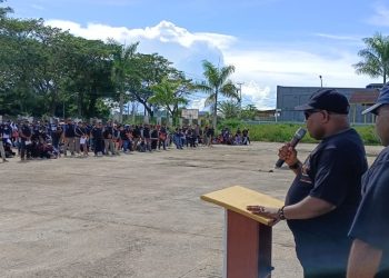 KPU Kabupaten Sorong Gelar Apel Terbuka Persiapan Pilkada Serentak 2024