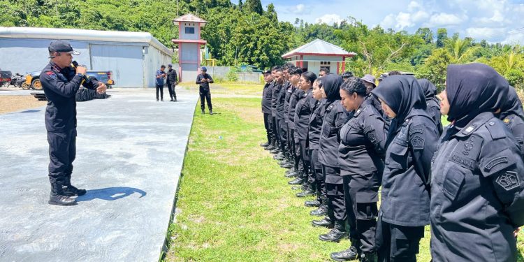 Kemenkumham Papua Barat Gelar Pembinaan Satgas Keamanan dan Ketertiban di Lapas