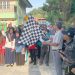 Puluhan Warga Jamaah Masjid An-Nur Wosi Dalam Ikut Jalan Santai dan Pemeriksaan Kesehatan
