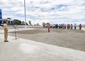 Asisten I Setda Mansel Apresiasi Pegawai Setia Ikut Apel, di Tengah Kedisiplinan yang Semakin Menurun