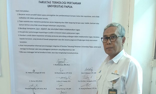 Fateta Melakukan Pencanangan Pembangunan Zona Integritas