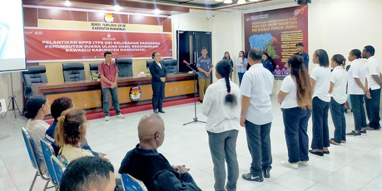 KPU Manokwari Siapkan 7 KPPS Baru untuk PSU di TPS 009 Sanggeng
