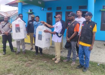 Ketua KPU Pegaf Ajak Paslon, Tim, dan Masyarakat Menahan Diri Menunggu Keabsahan Perolehan Suara