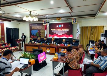 KPU Manokwari Tetapkan Hasil Pemilihan Bupati dan Wabup Manokwari Pilkada 2024