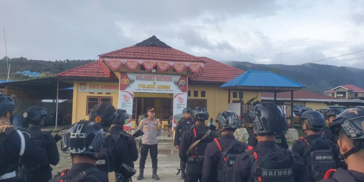 Lepas Satgas BKO Brimob OMP Pegaf Tahun 2024, Ipda Khaerun: Berhasil Menjaga Kamtibmas Selama Pilkada