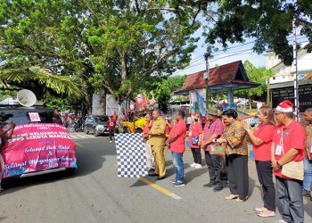 Lomba Pawai Mobil Hias Ornamen Natal Semarakan Perayaan Natal Tahun 2024 di Manokwari