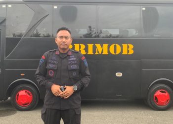 Tim Gegana Brimob Polda Papua Barat Sterilisasi Sejumlah Gereja di Manokwari