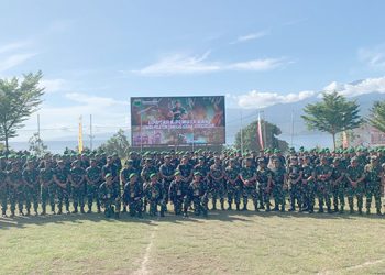 Kodam XVIII Kasuari Gelar Lomba Peleton Tangkas Untuk Pertama Kalinya